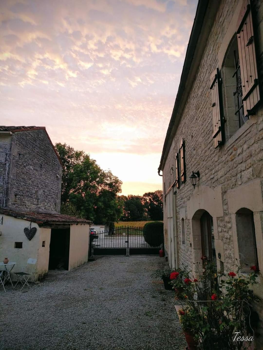 Les Cygnes Noirs Bed & Breakfast Aujac  Екстериор снимка